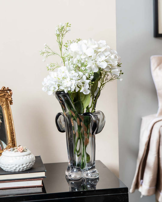 Nelumbo Shape Glass Vase