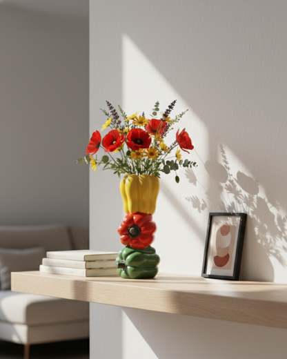 Bell Pepper Ceramic Vase