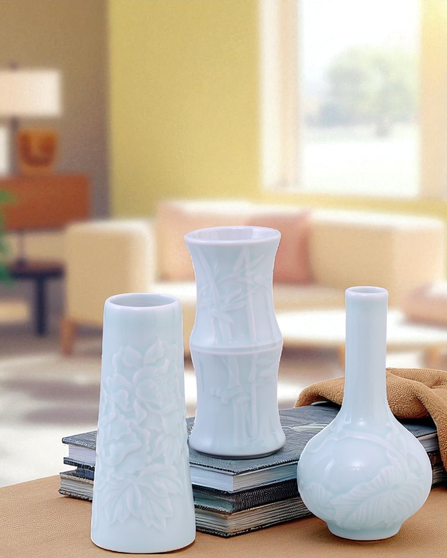 Ancient Jade Harmony Vase